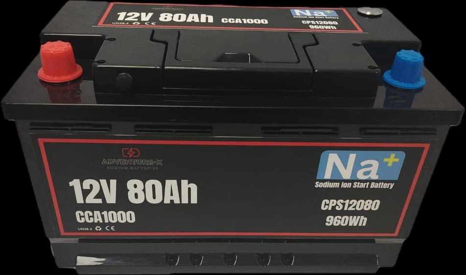 Adventure-X Sodium Crank Battery 80Ah